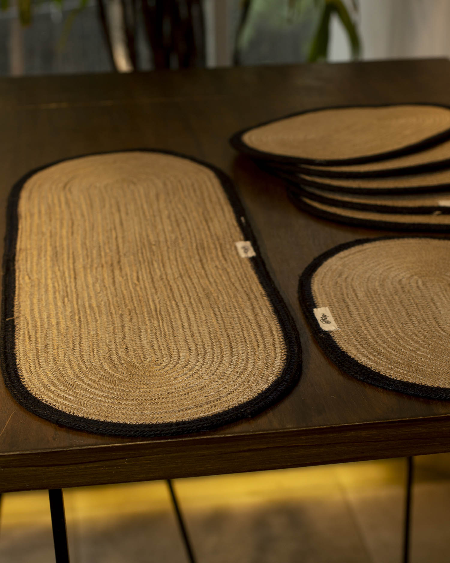 Jute Table Runner Set